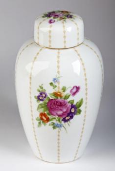 Porzellan Vase mit Deckel - Rosenthal - 1920