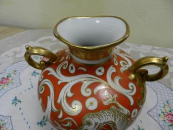 Vase aus Porzellan - weißes Porzellan - 1920