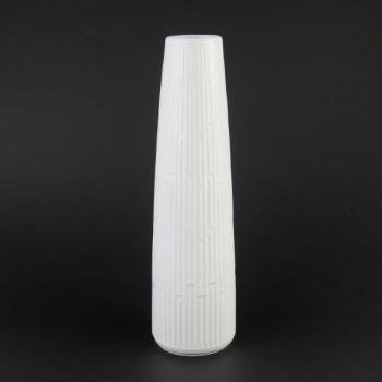 Porzellan Vase - weißes Porzellan - Meissen - 1970