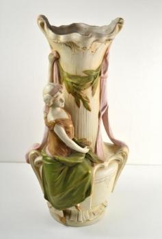 Vase aus Porzellan - 1890