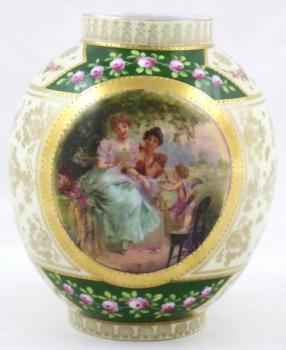 Porzellan Vase - Porzellan - 1925