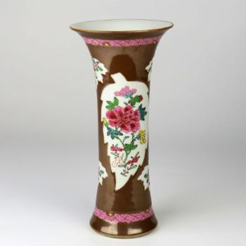 Porzellan Vase - weißes Porzellan - 1730
